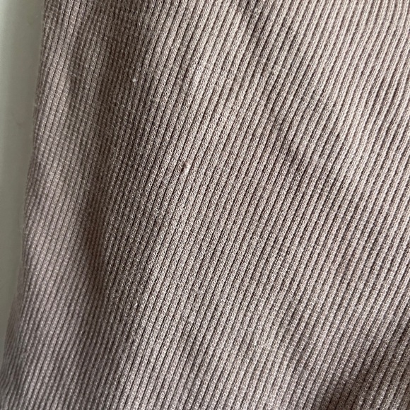 Year of Ours Brown Ribbed Shorts Small - Picture 4 of 5